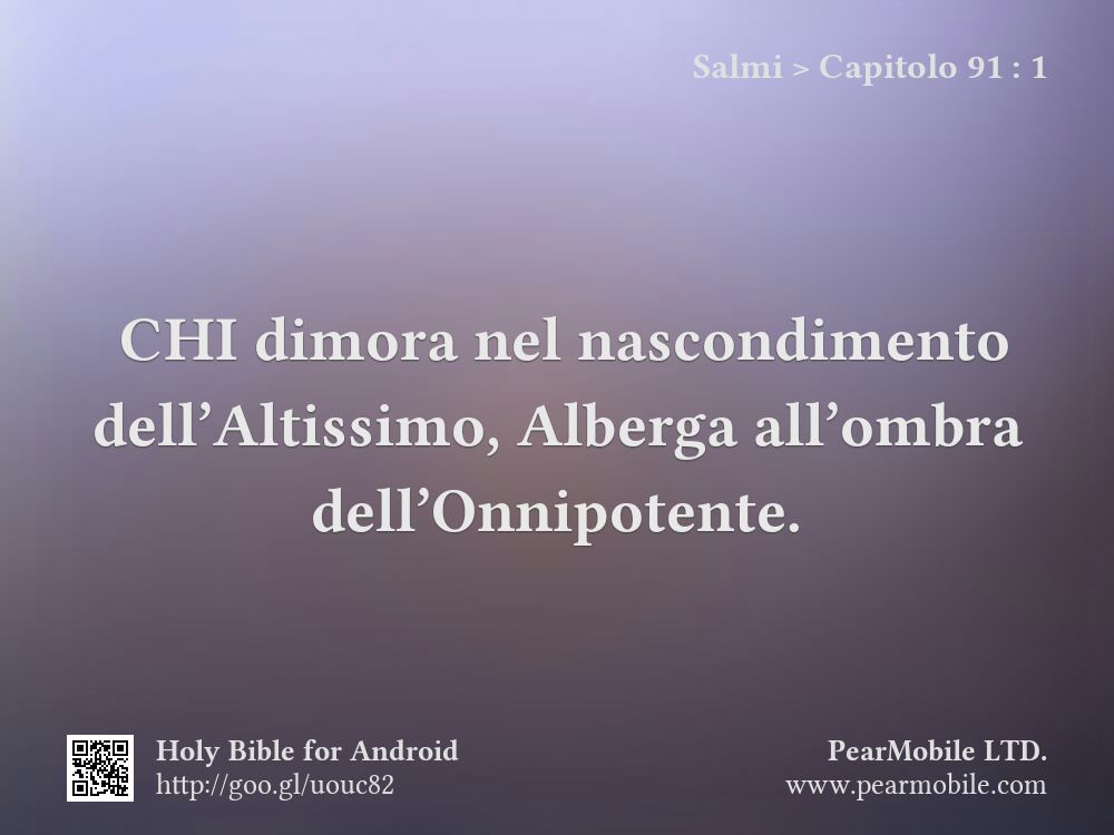 Salmi, Capitolo 91:1